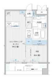 パークスリー高円寺の物件間取画像